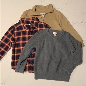 Boys 4T dress shirts lot of 3